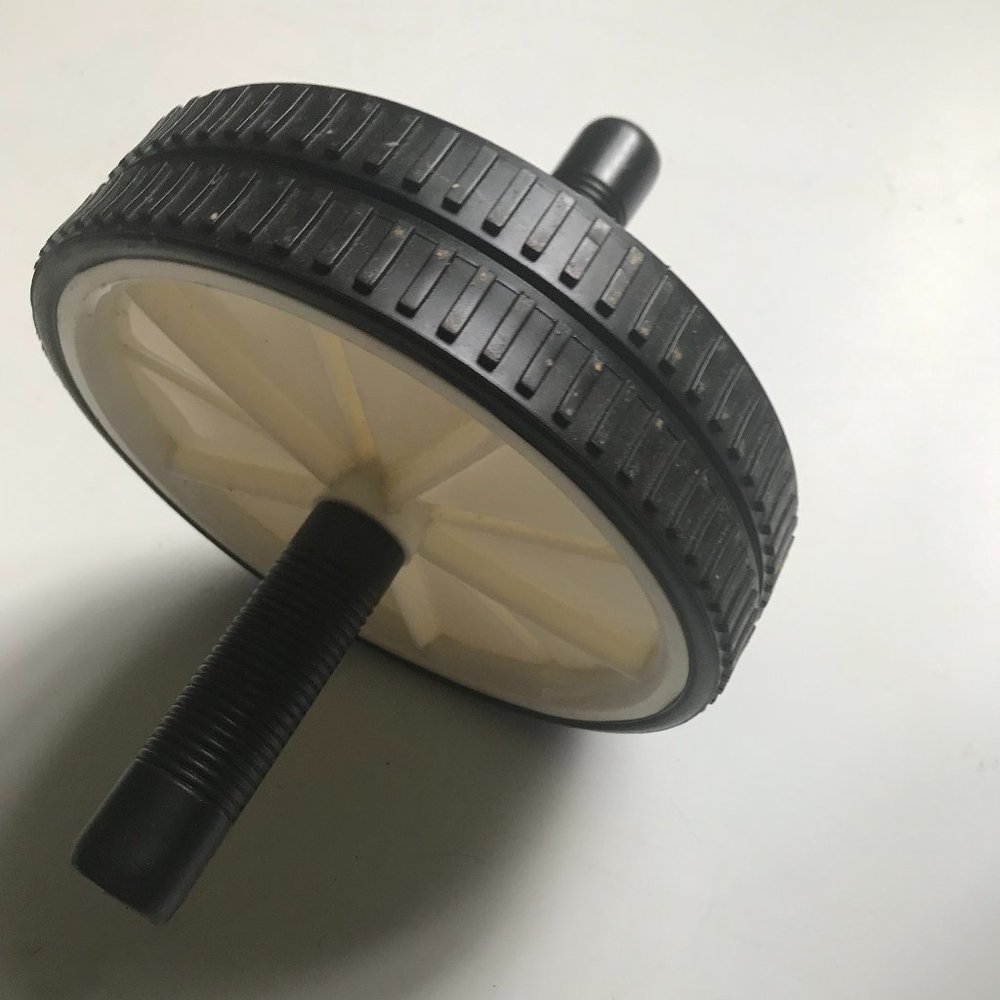 Ab Wheel Exercise & Fitness Wheel - Easy Grip Handle - Core Training